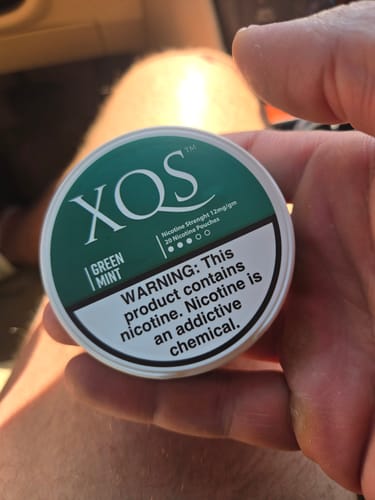 Customer photo review of Tropical Nicotine Pouches