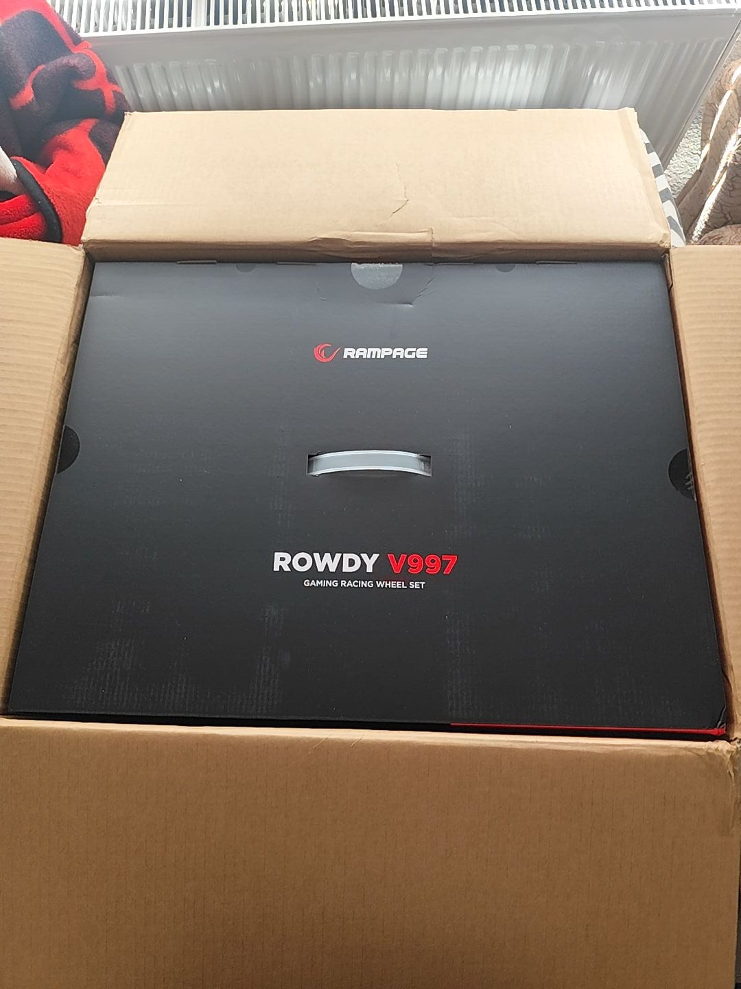 Customer photo review of Rowdy V997 Only PC-3 Pedallı Vitesli Force Feedback Oyuncu Direksiyonu