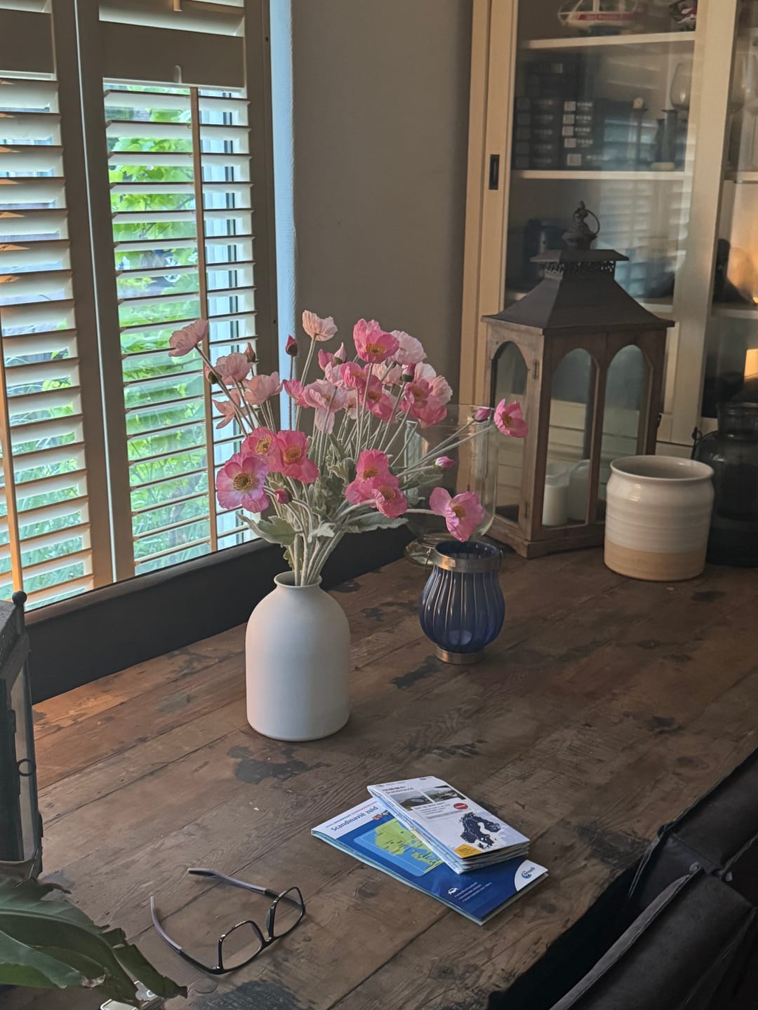 Customer photo review of Zijden Klaprozen - Roze Mix