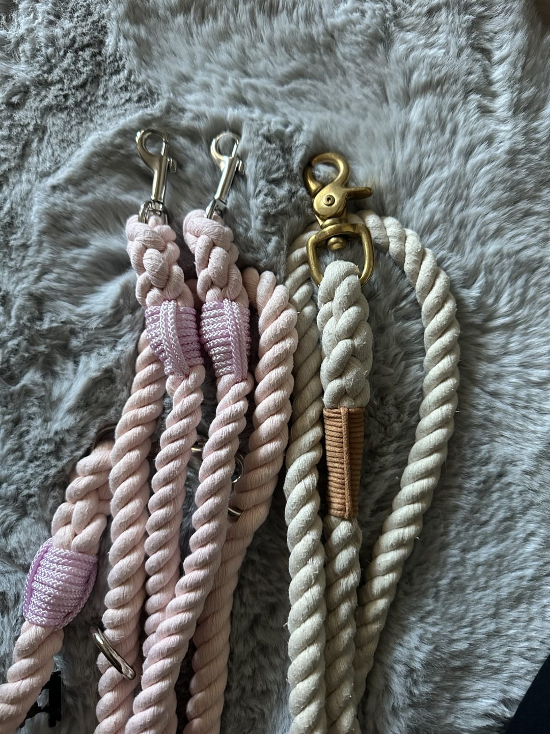 Customer photo review of 6-IN-1 Hands Free Cotton Rope Dog Leash