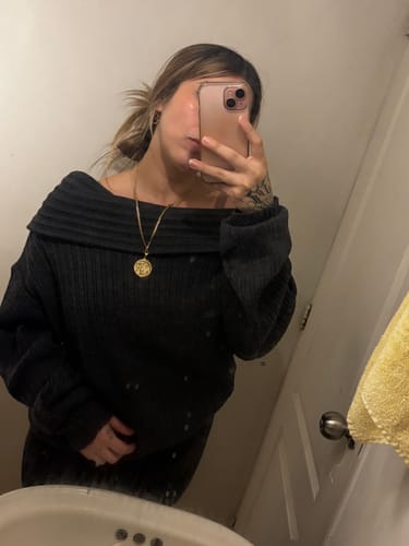 Customer photo review of SWEATER LINA MARENGO