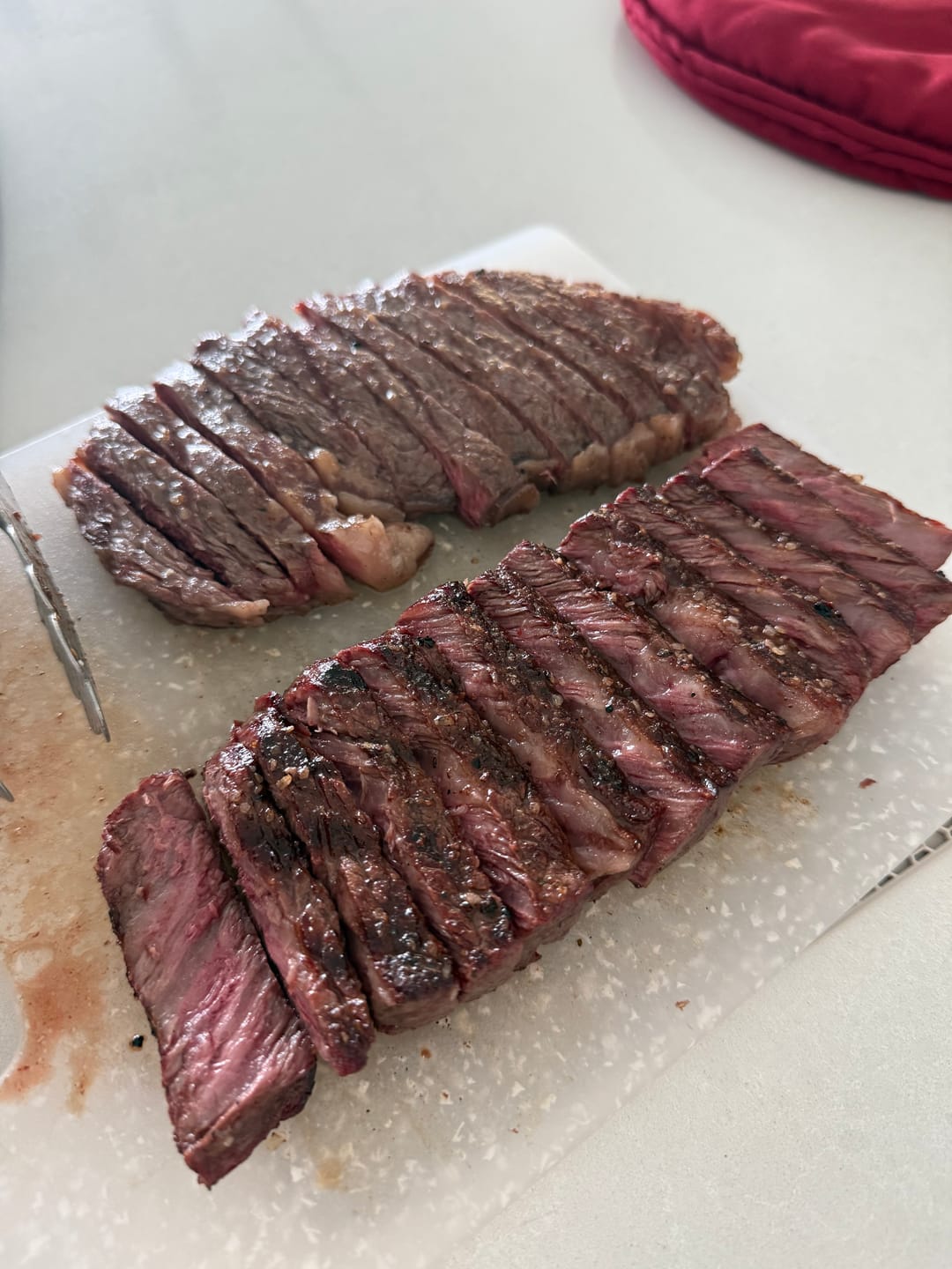 Customer photo review of Wagyu Ribeye Steak