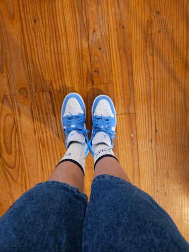 Customer photo review of Jordan 1 Low Marina Blue (Women's)