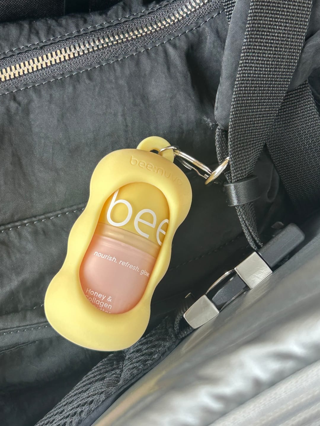 Customer photo review of honey & collagen lip butter