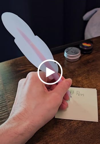 Customer video review of Fantasy Feather Pastel Gel Pen