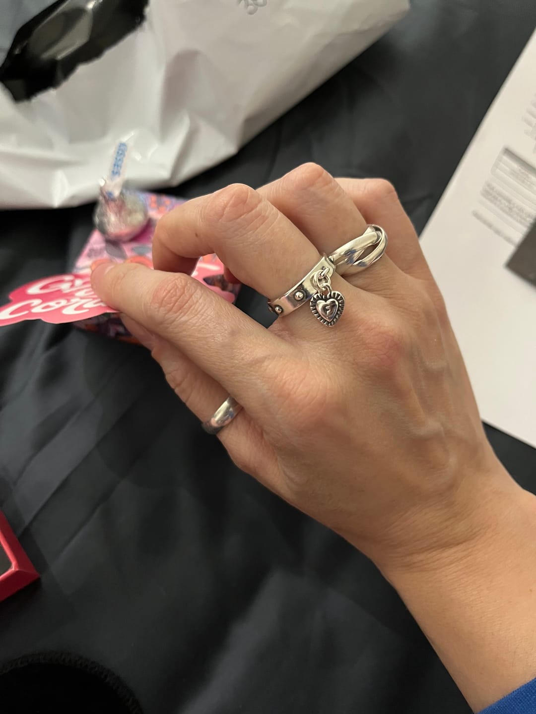 Customer photo review of Anillo Love Stamp