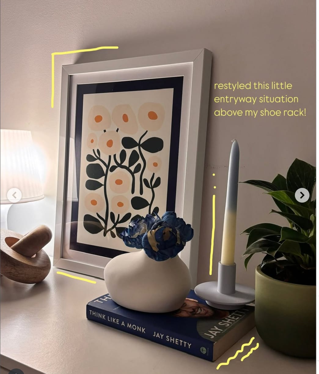 Customer photo review of Matisse Art Soft Petal Elegance Poster