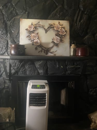 Customer photo review of Home Wall Art: Golden Heart Bouquet V2