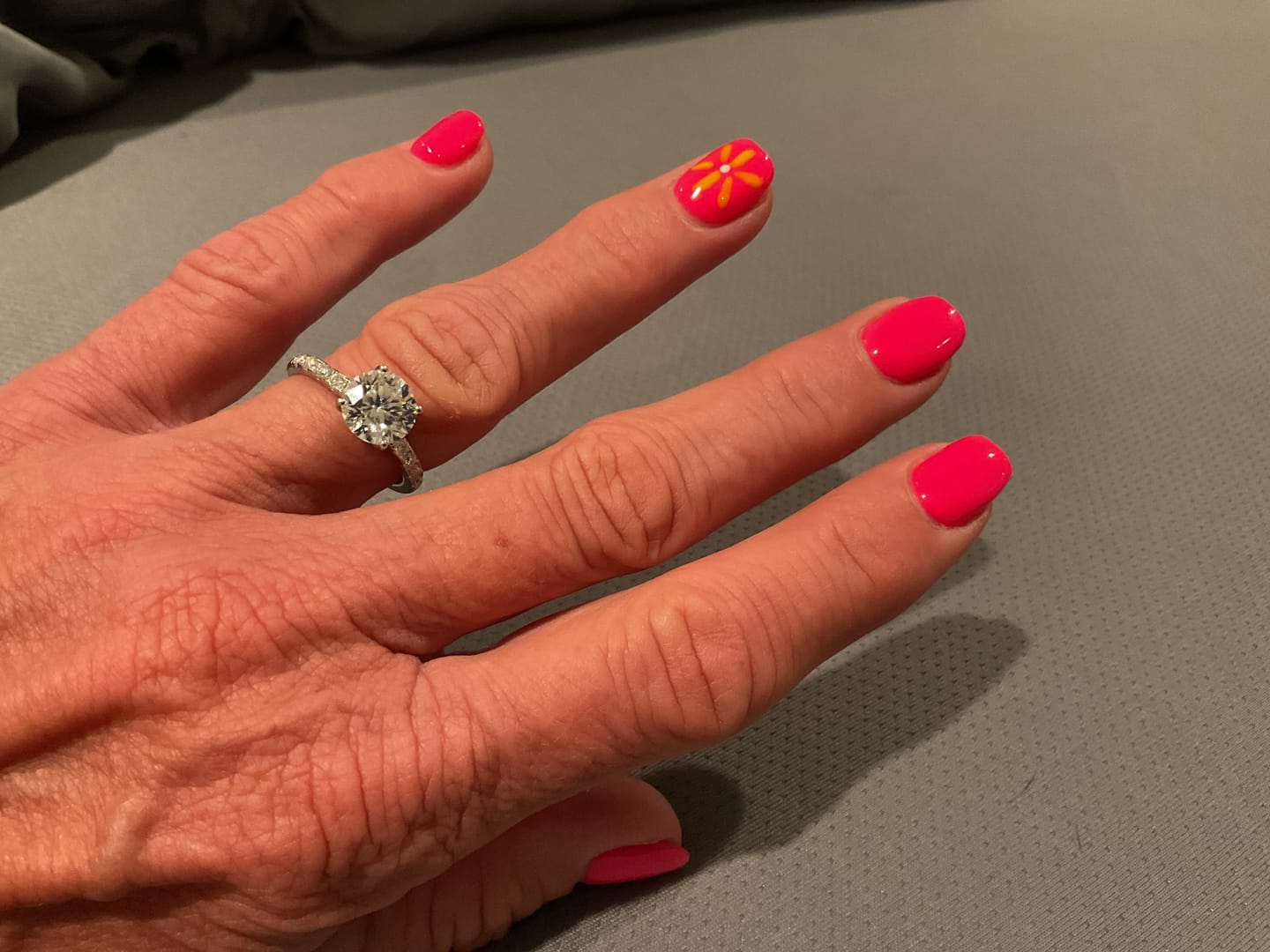 Customer photo review of Cerchio Angelo Ring