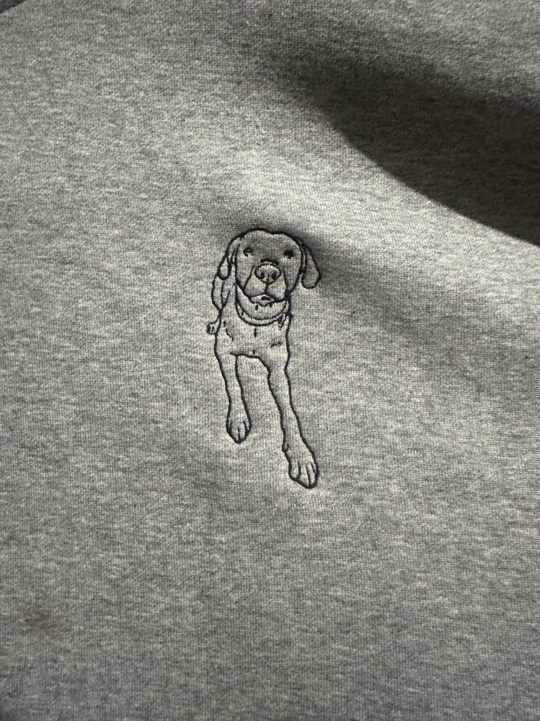 Customer photo review of CUSTOM HEAVYWEIGHT PET JUMPER | HOODIE