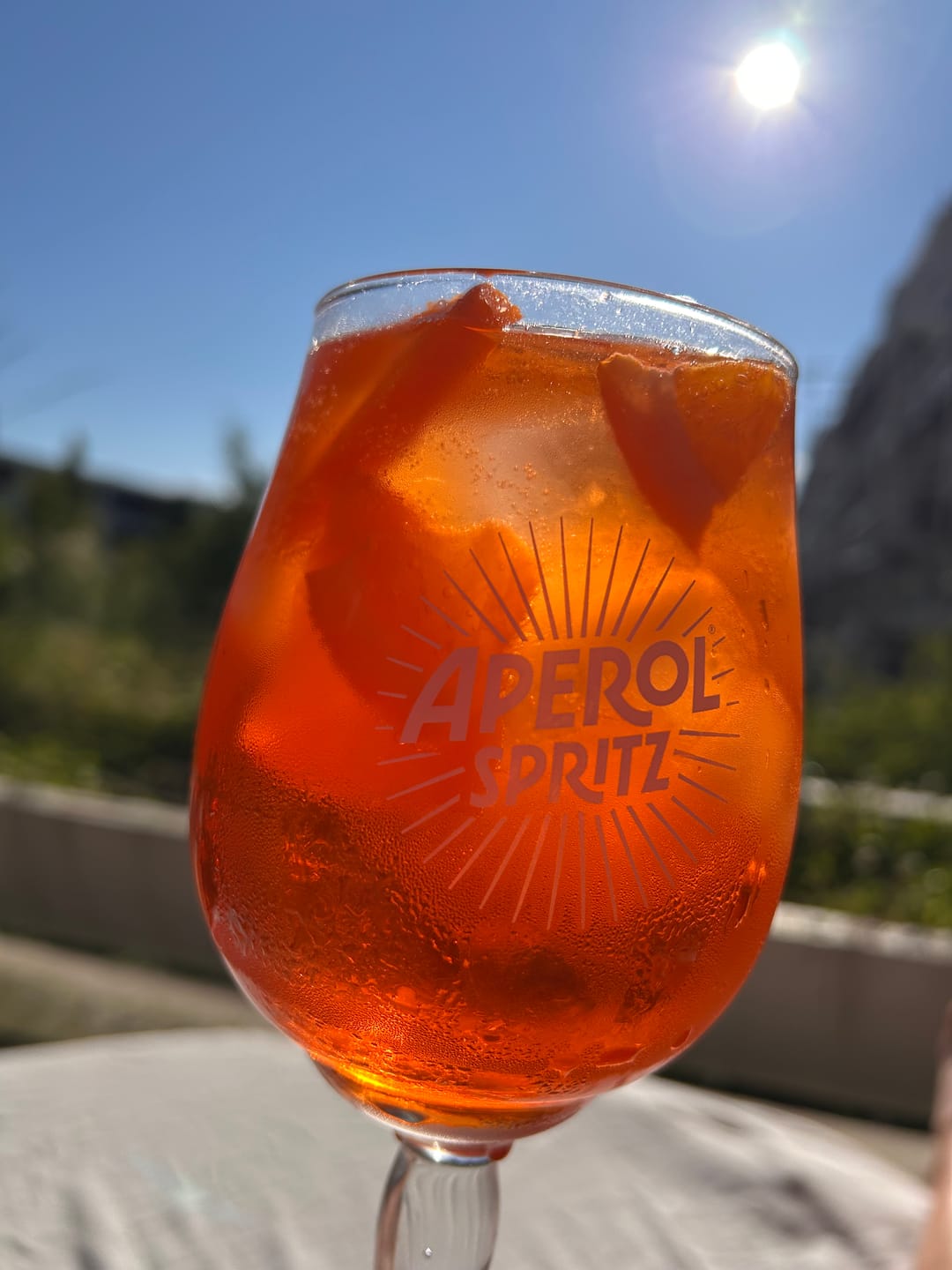 Customer photo review of Aperol Spritz Glazen - 450 ml - Officieel Glas - 6 stuks