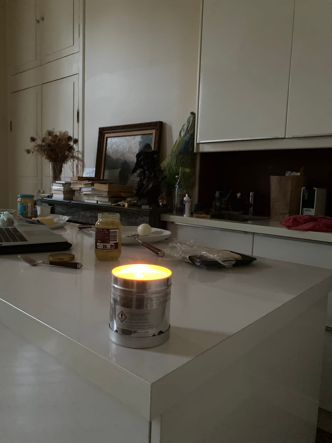 Customer photo review of Lemon Tree Tin Candle