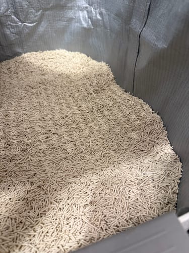 Customer photo review of Naturreines Katzenstreu