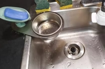 Customer photo review of Kitchen Sink Steel Drain