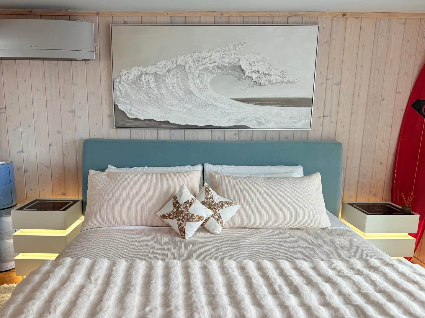 Customer photo review of Textured White Ocean Wave