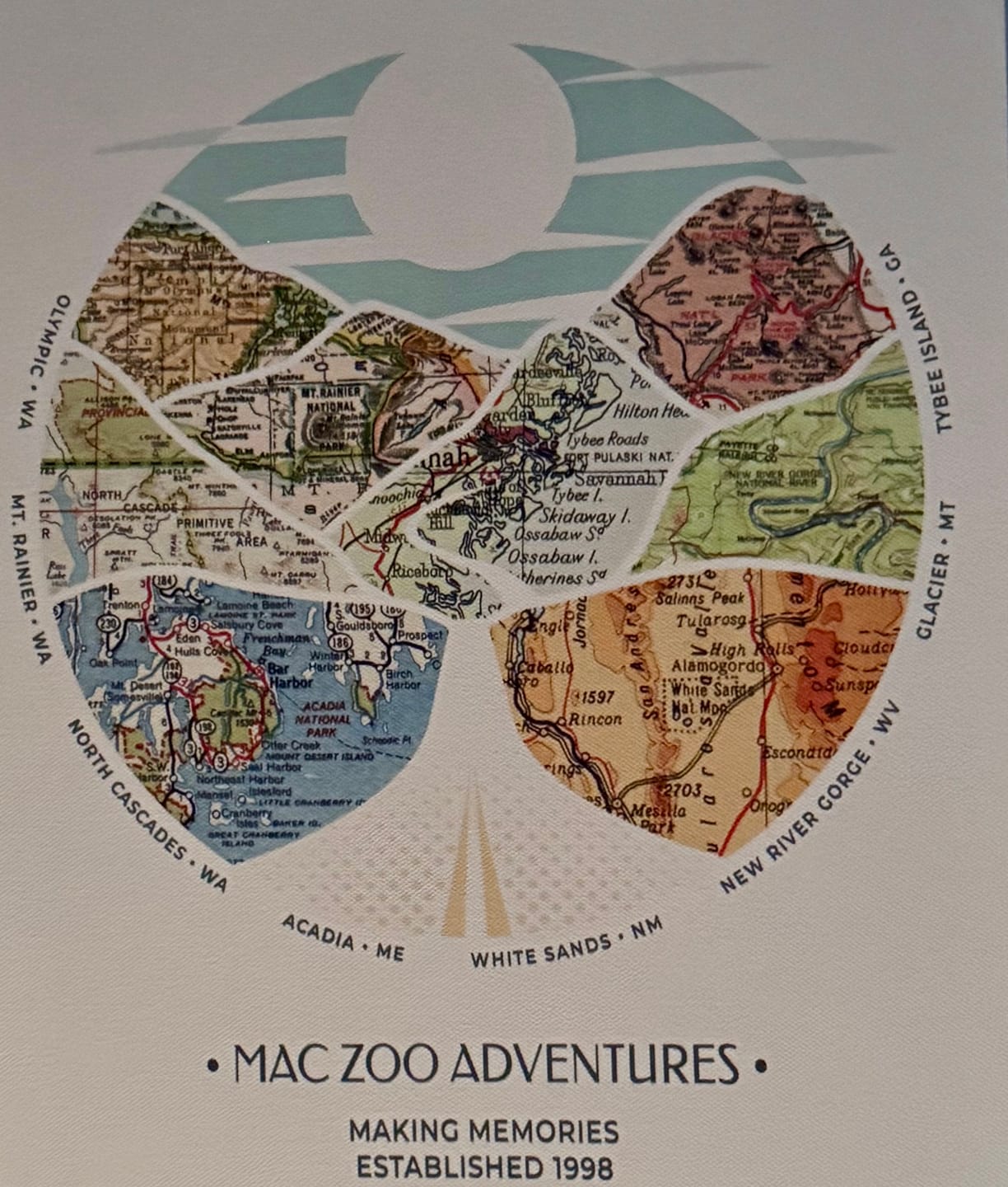 Customer photo review of Milestones Map [Digital Only]