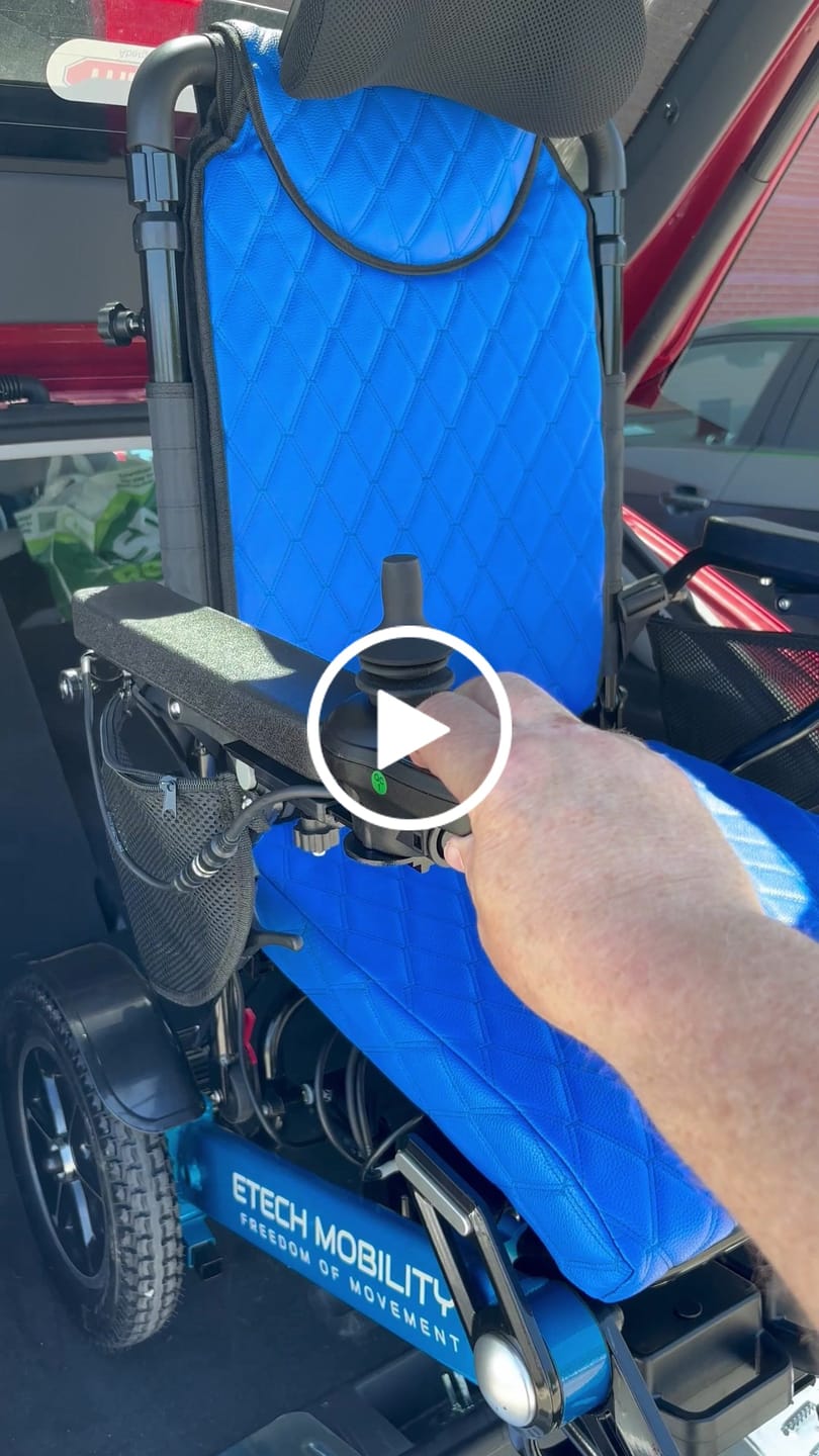 Customer video review of 24V 12Ah Lithium-ion Battery for V3 Freedom Pro Powerchair