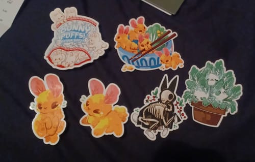 Customer photo review of Free Mystery Sticker at $45