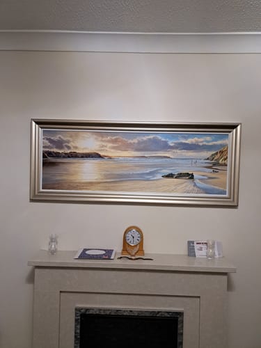 Customer photo review of Walking The Dog At Dusk By Duncan Palmar **Free, Next Day Delivery