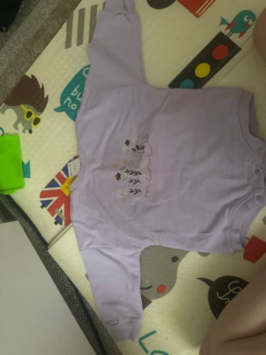 Customer photo review of Casual Floral Bodysuit