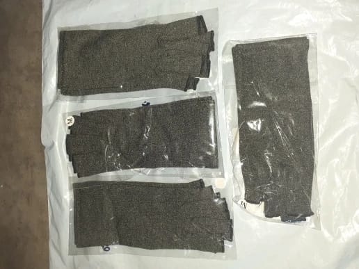 Customer photo review of Therapeutic Heat Gloves