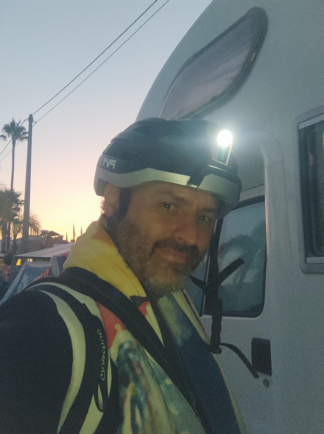 Customer photo review of PVY Smart Riding Helmet