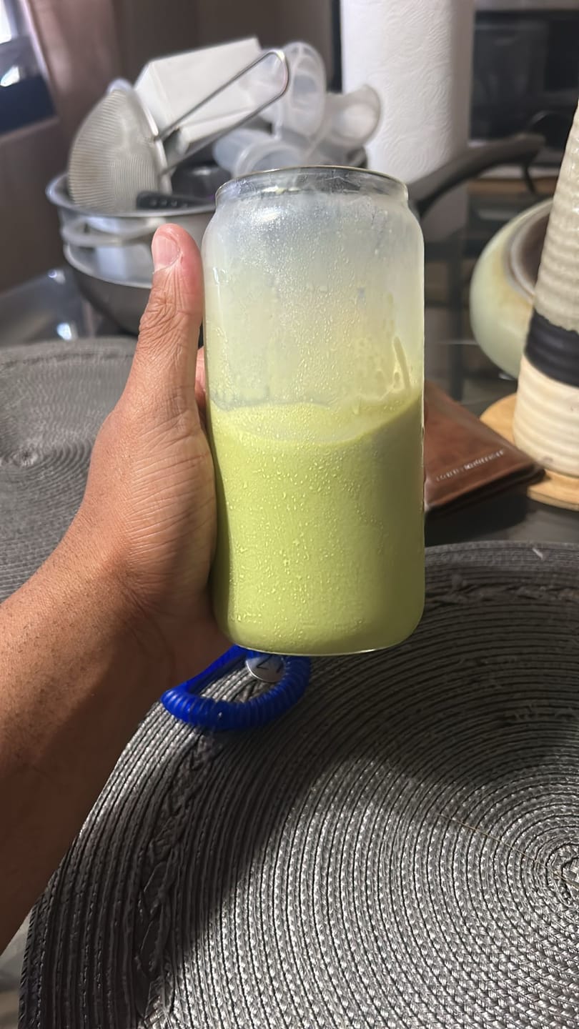 Customer photo review of Shizuoka Matcha Kakitsubata