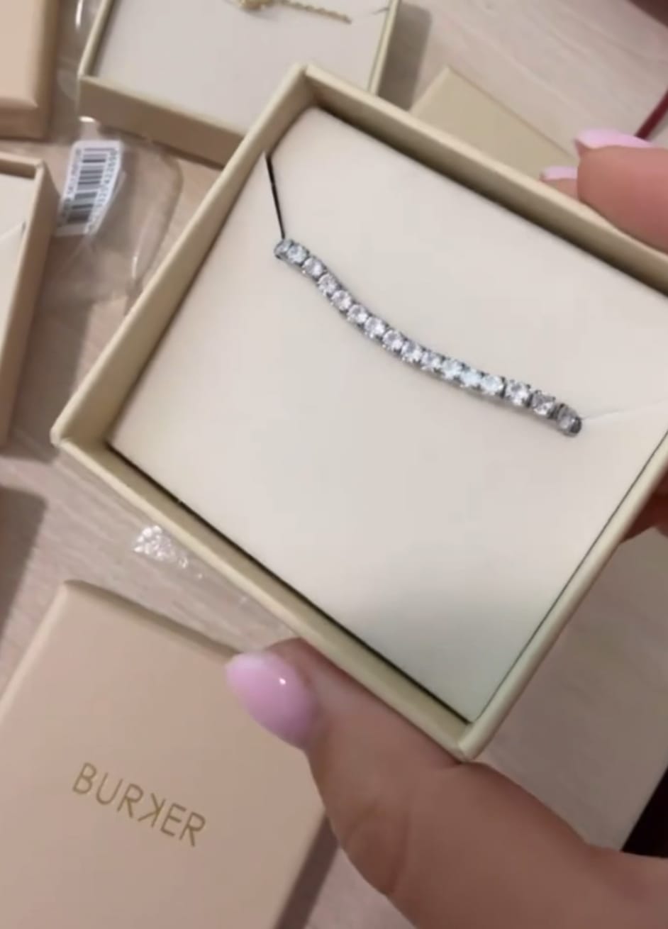 Customer photo review of Ava Silver Bracelet