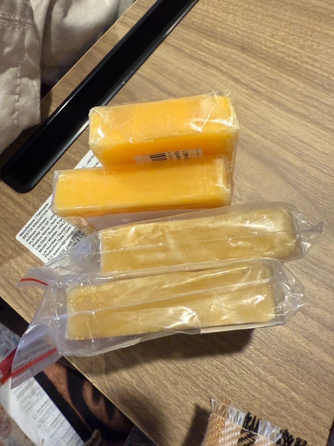 Customer photo review of Lemon turmeric & kojic-acid brightening soap