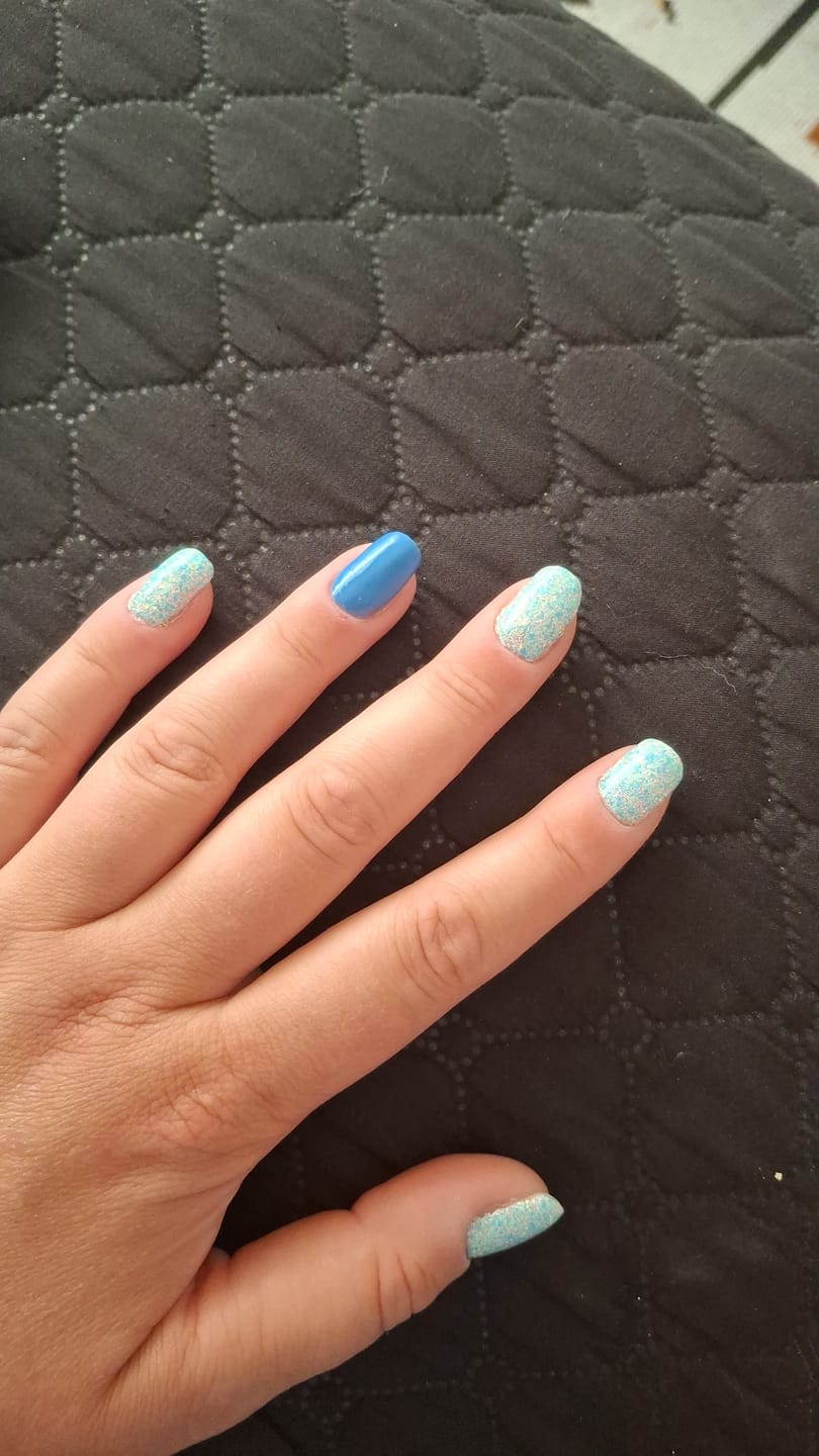 Customer photo review of Fairy Dust Dipping Powder
