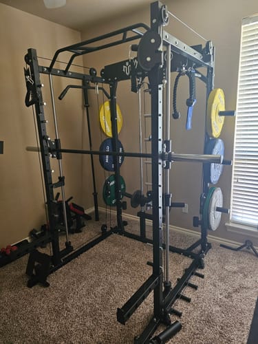 Customer photo review of M3 All-in-One Smith Machine Functional Trainer