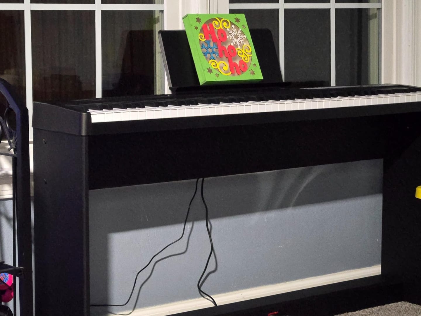 Customer photo review of Piano numérique Donner DEP-08, support amovible, piano électrique compact pour débutants