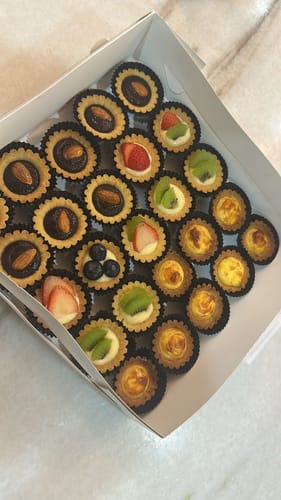 Customer photo review of Party Set Mini Tarts- 3 Flavours! (Available in KL & Selangor)
