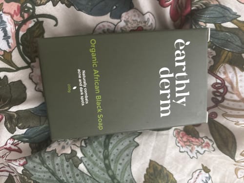 Customer photo review of Anti-Acne & Dark Spots African Soap