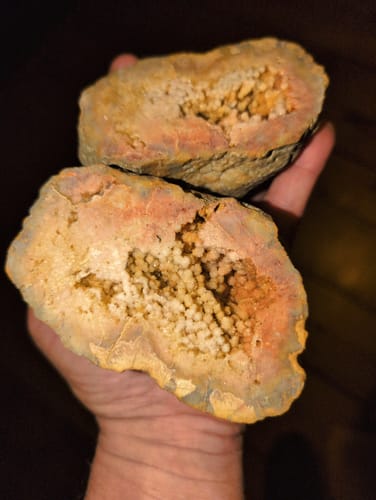 Customer photo review of Gemking Lapidary Saw Blades with Ultra-Thin Notched Rim for Wet Cutting of Hard Materials such as Agate, Petrified Wood or Jade