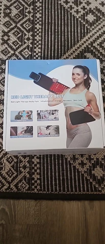 Customer photo review of Red Light Therapy Slimming Belt
