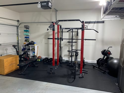 Customer photo review of K7-ULTRA All-In-One Power Rack Functional Trainer