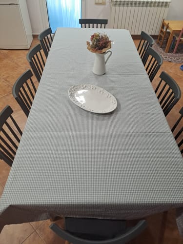 Customer photo review of Mantel Paris - Minivichy/Gris claro