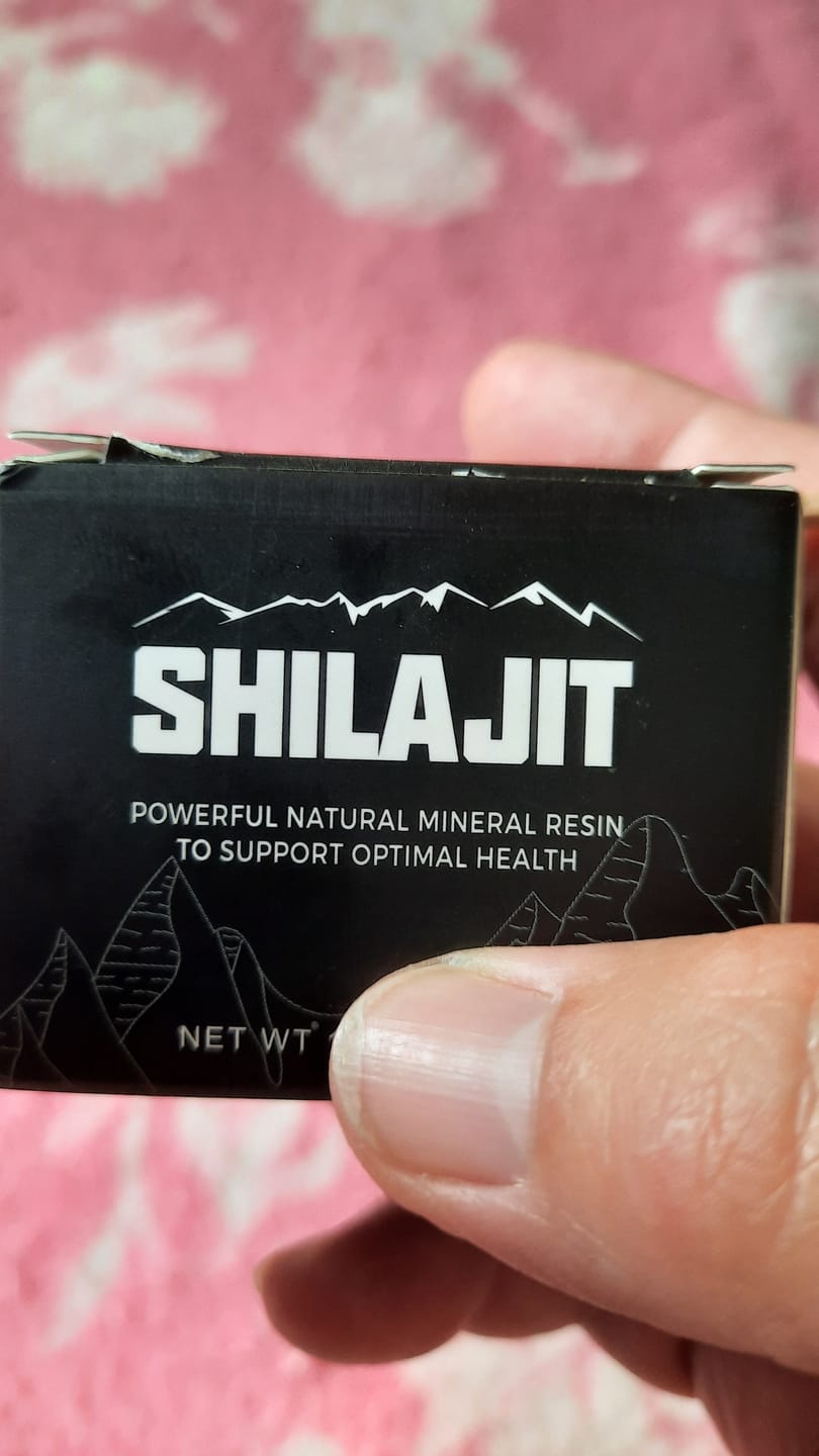 Customer photo review of 100% Himalaya Shilajit