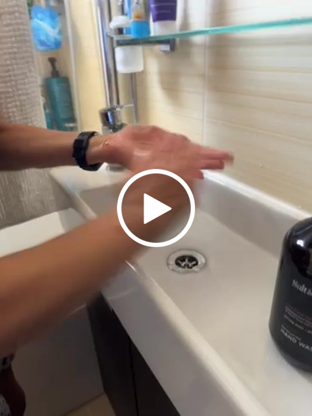 Customer video review of Exfoliating Hand Wash With Dead Sea Minerals 500ml