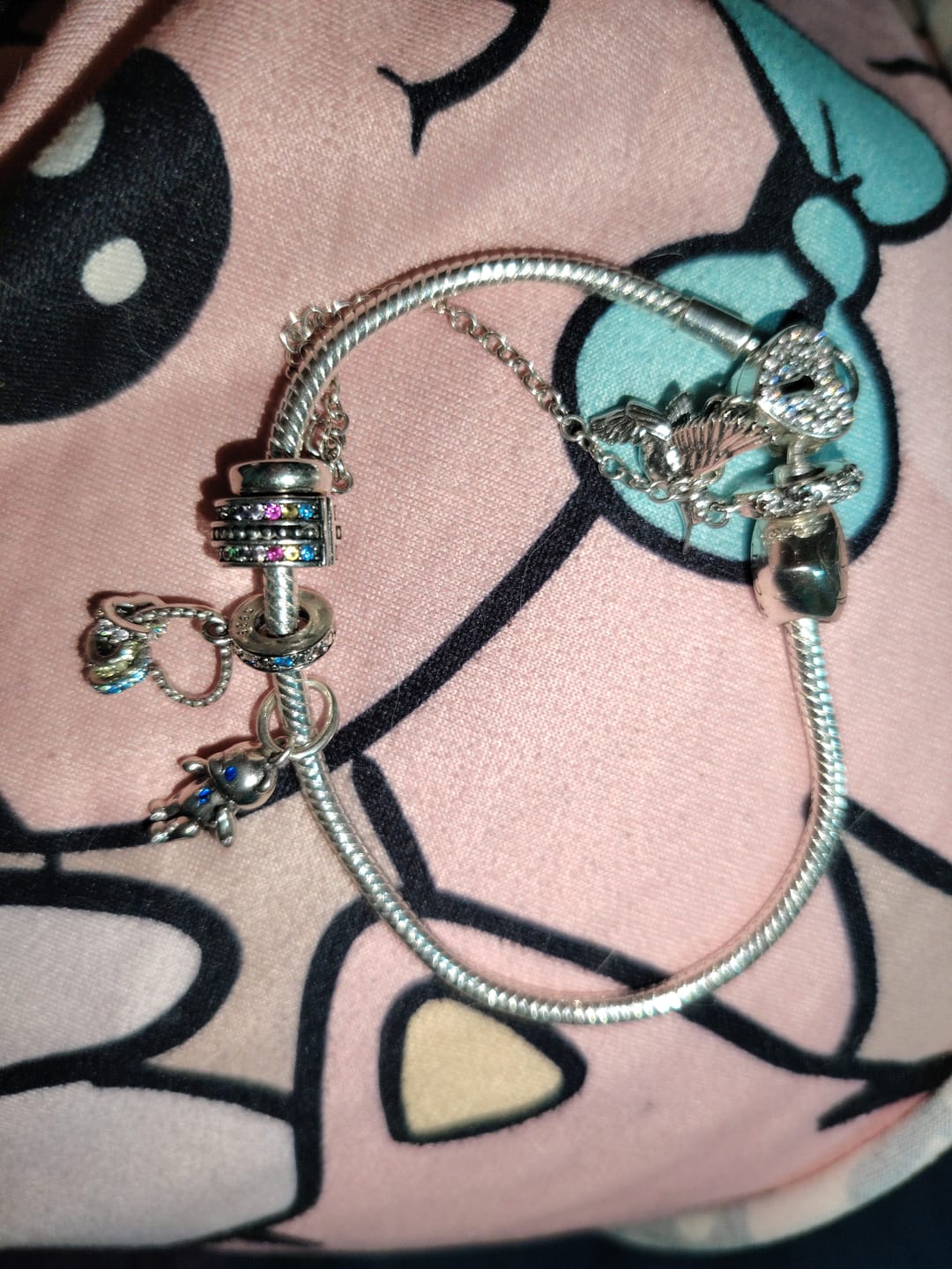 Customer photo review of Pulsera Luna Llena