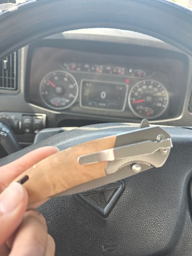 Customer photo review of HOLY GRAIL™ POCKET KNIFE