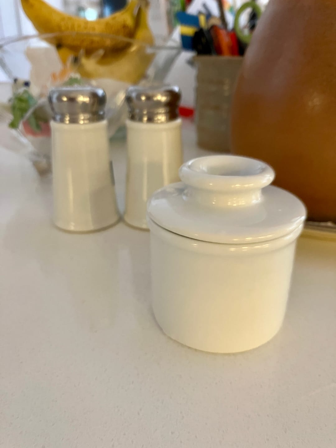 Customer photo review of White (Junior) Petit Butter Bell Crock