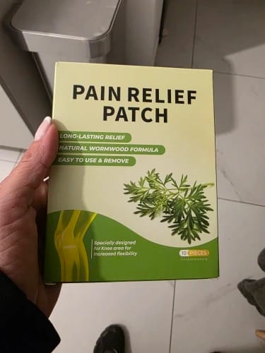 Customer photo review of Natural Herbal Knee Patches