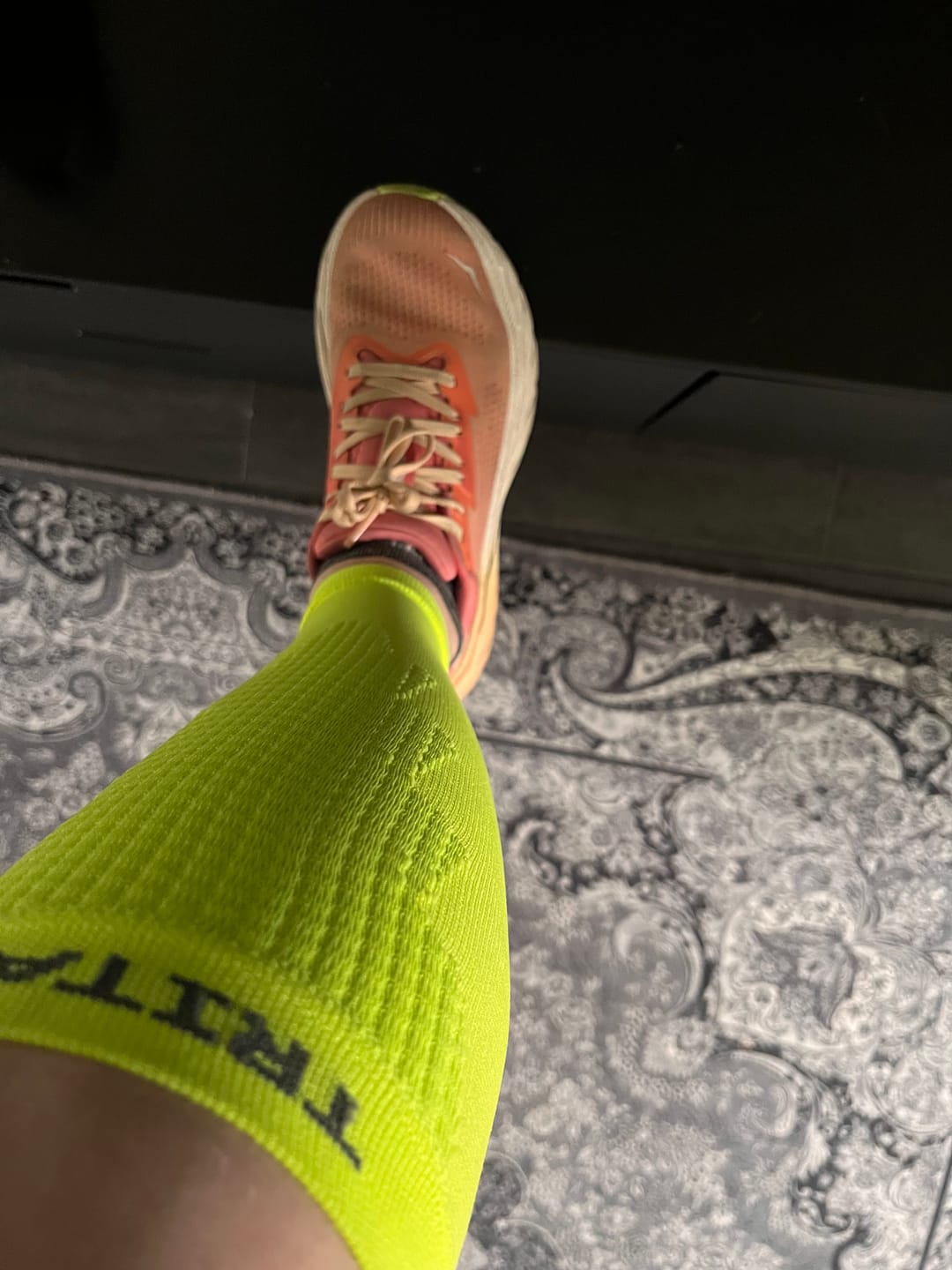 Customer photo review of eXtend High – Kompressiosäärystimet – Lime
