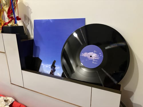 Customer photo review of CUSTOM VINYL RECORDS - WALL DECOR