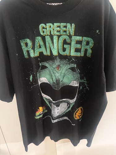 Customer photo review of "Green Ranger" T-Shirt