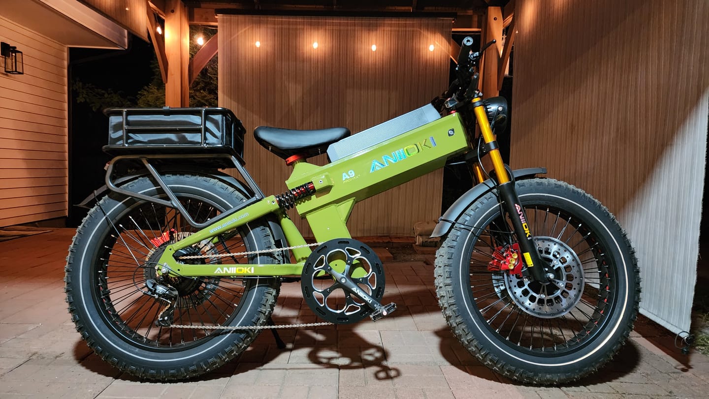 Customer photo review of 2025 Version A9 Pro Max 60V Dual Motor Ebike