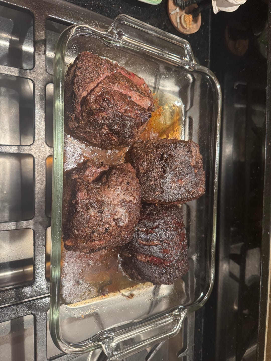 Customer photo review of Steak Grill Packs - FILET MIGNON/ TENDERLOIN STEAKS