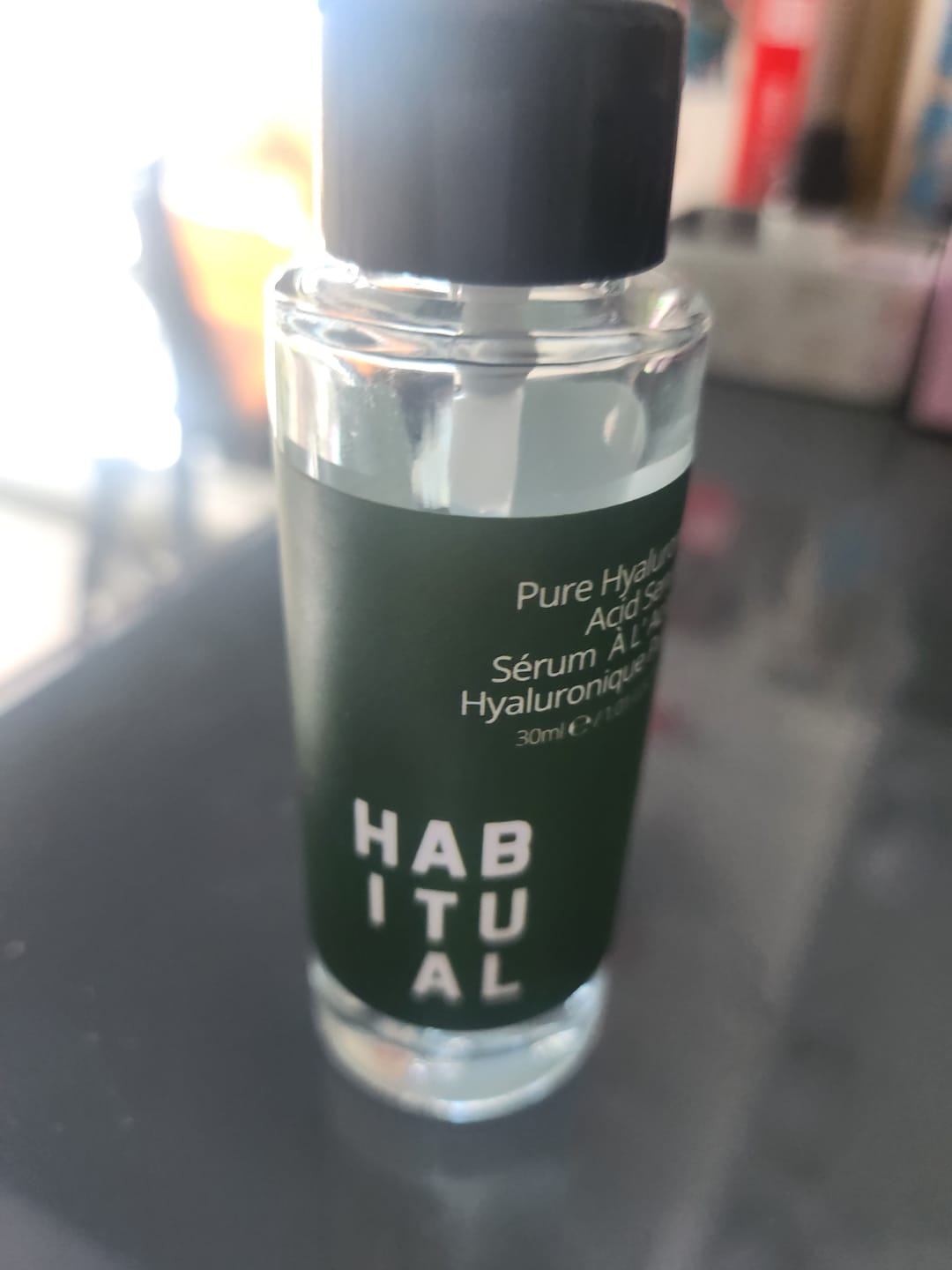 Customer photo review of Hyaluronic Acid Serum 30ml